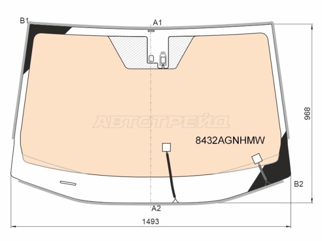 Лобовое стекло Toyota RAV4 (V) в Уфе, лобовое стекло Toyota RAV4 (V) Уфа